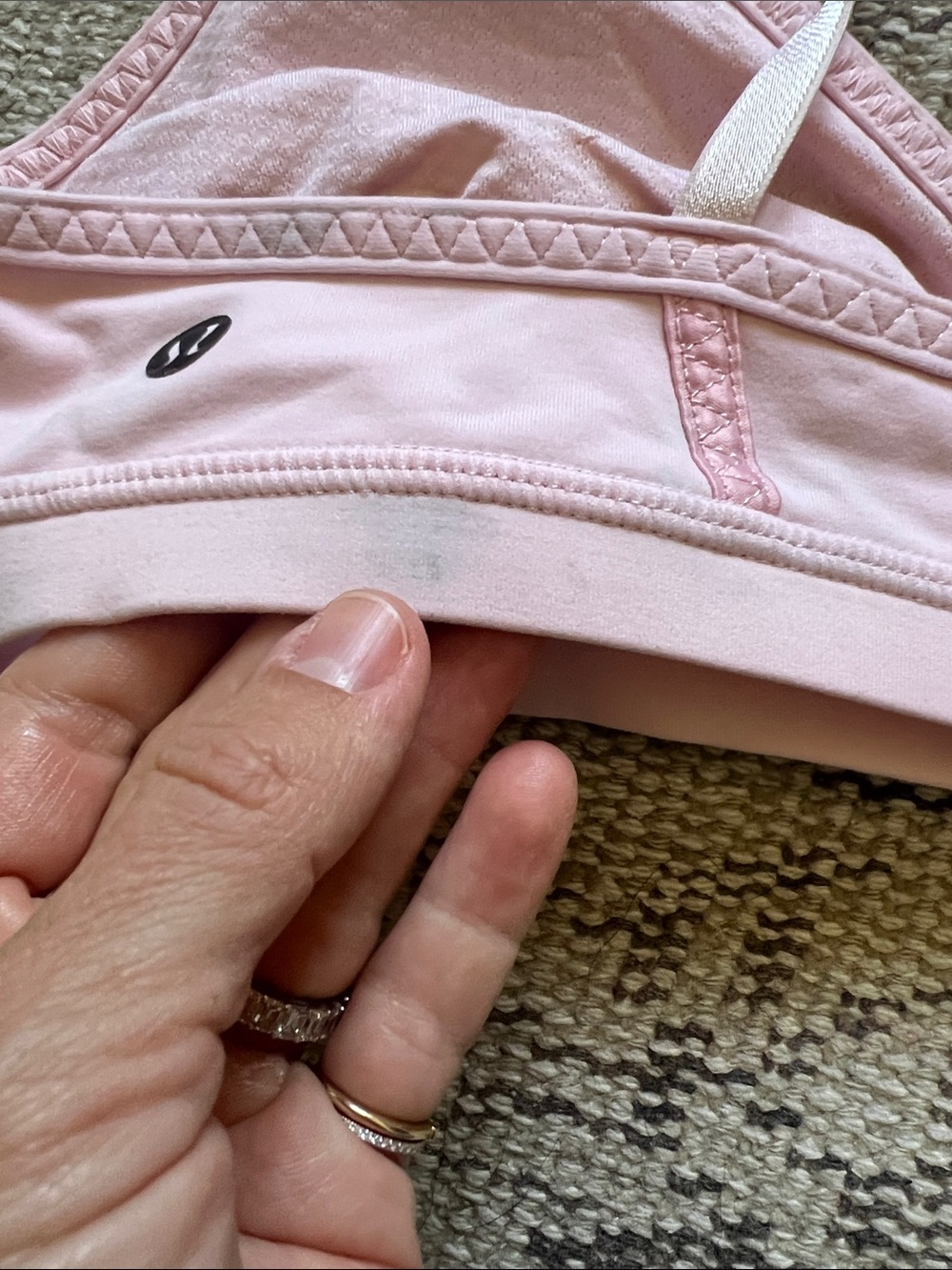 lululemon athletica Light Pink Strappy Bralette - Picture 7 of 9